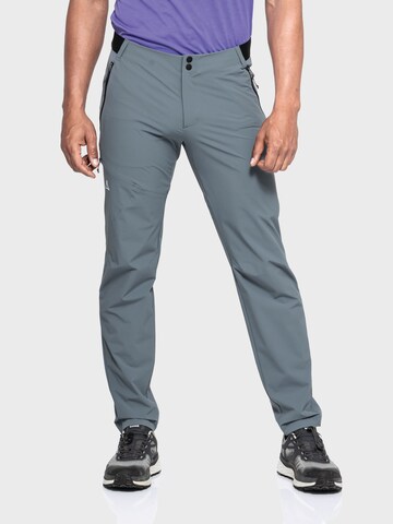 Regular Pantalon outdoor ' Hiking Pants Style Blaustein MNS ' Schöffel en gris : devant