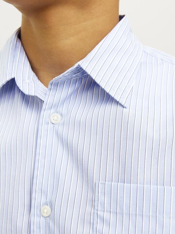 Coupe regular Chemise Jack & Jones Junior en bleu