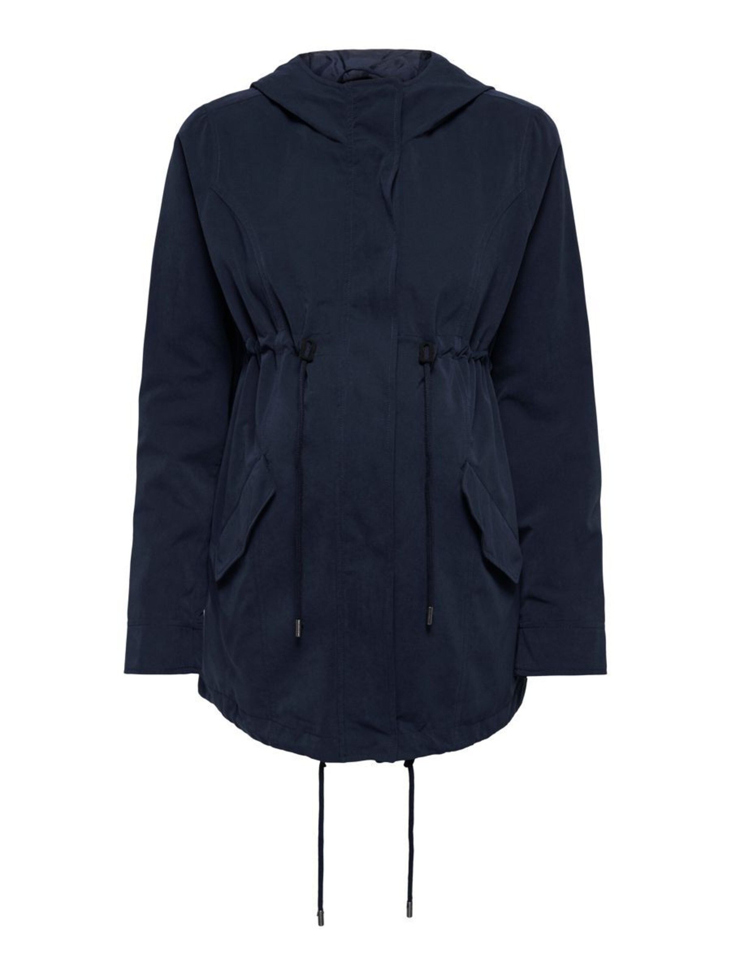 Parka di mezza stagione di Only Maternity in blu: frontale