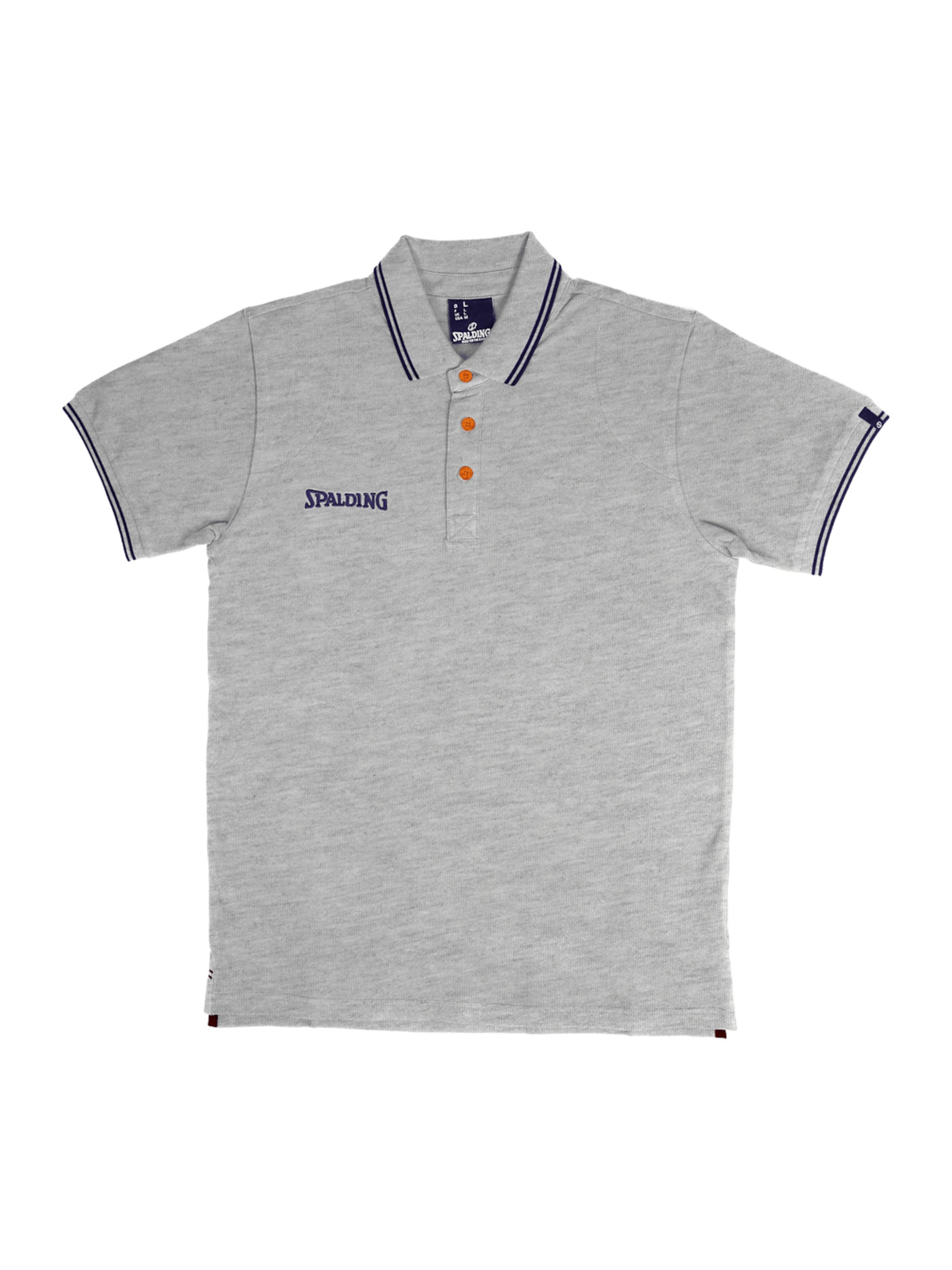 Tricou de la SPALDING pe gri: față