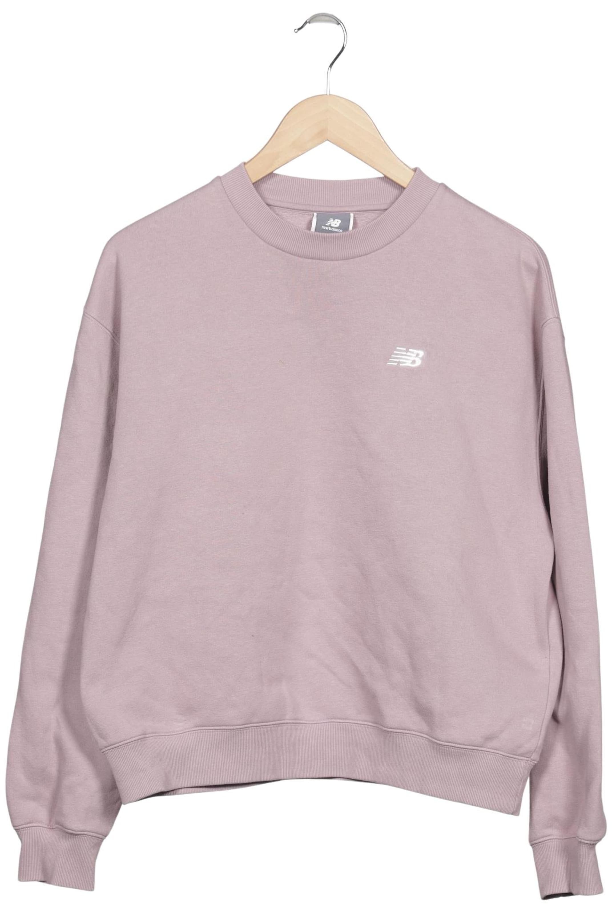 new balance Sweatshirt & Zip-Up Hoodie in S in Pink: front