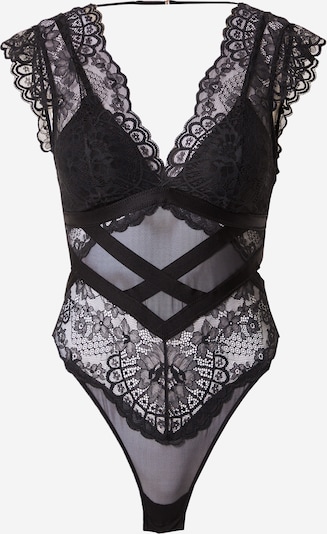 Hunkemöller Body en noir, Vue avec produit