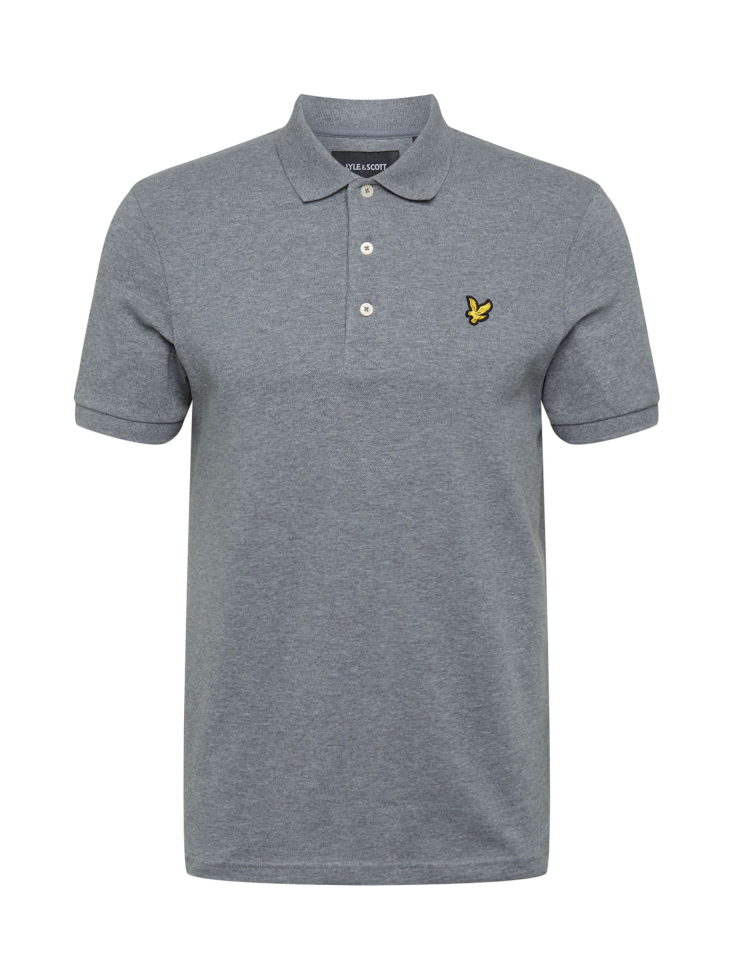 Lyle & Scott Μπλουζάκι σε γκρι: μπροστά