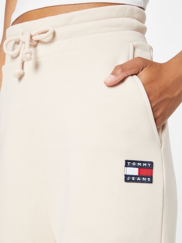 Tommy Jeans Loosefit Broek in Beige