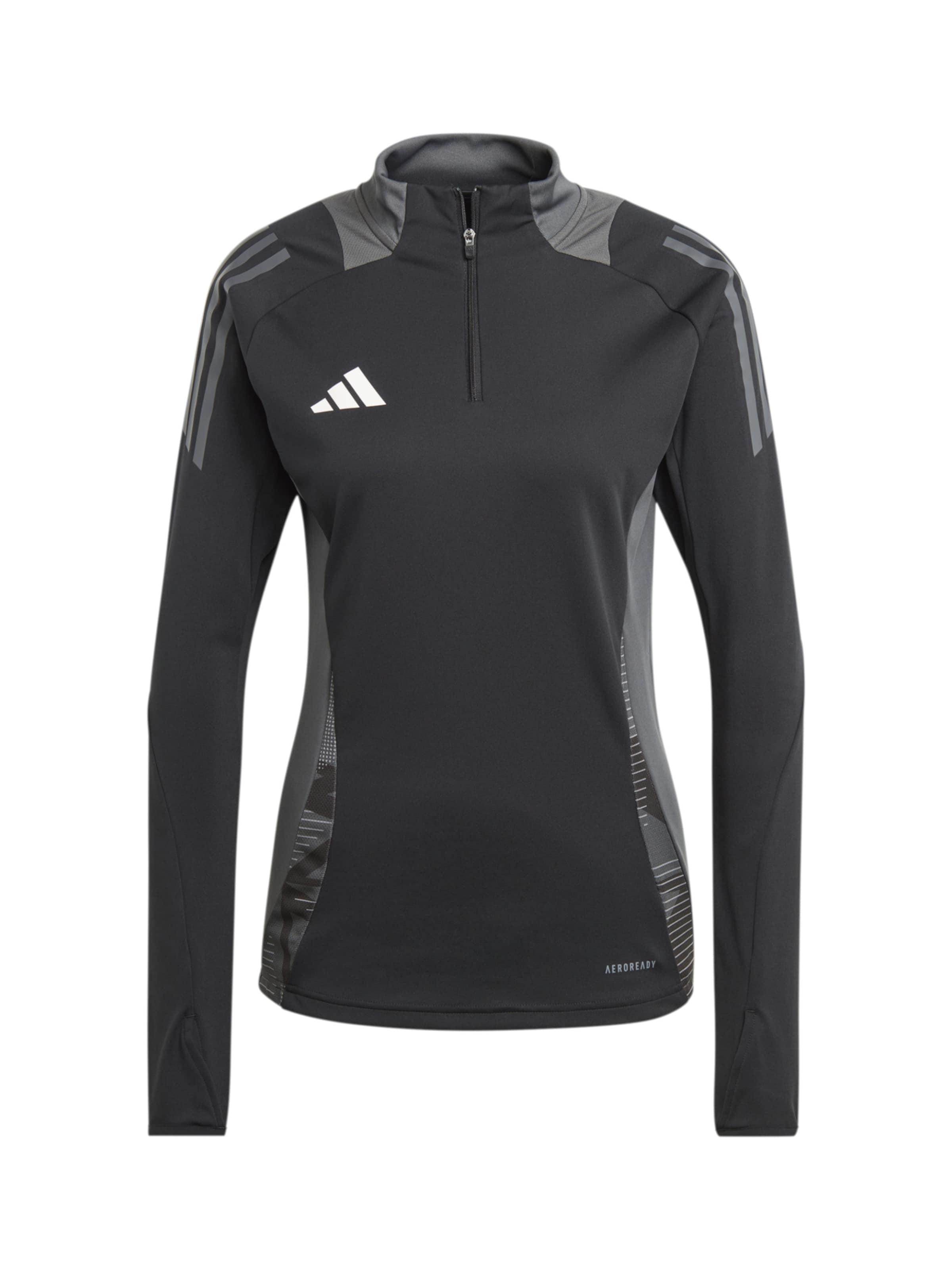 ADIDAS PERFORMANCETehnička sportska majica - crna boja: prednji dio