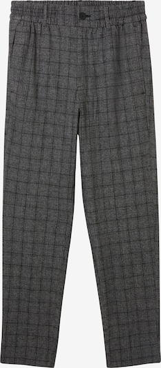 TOM TAILOR DENIM Pantalon à plis en gris foncé / noir, Vue avec produit