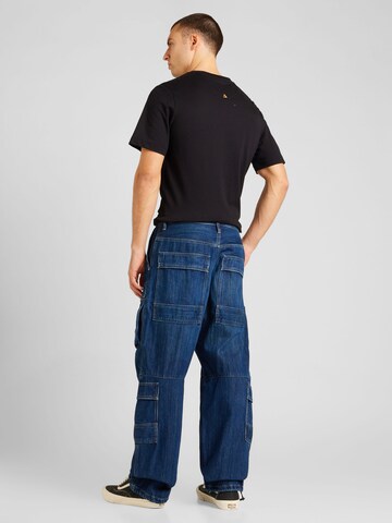 G-STAR Loosefit Cargojeans in Blau