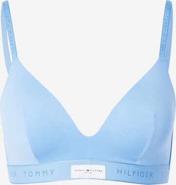 Tommy Hilfiger Underwear Треугольник Бюстгальтер в Синий: спереди