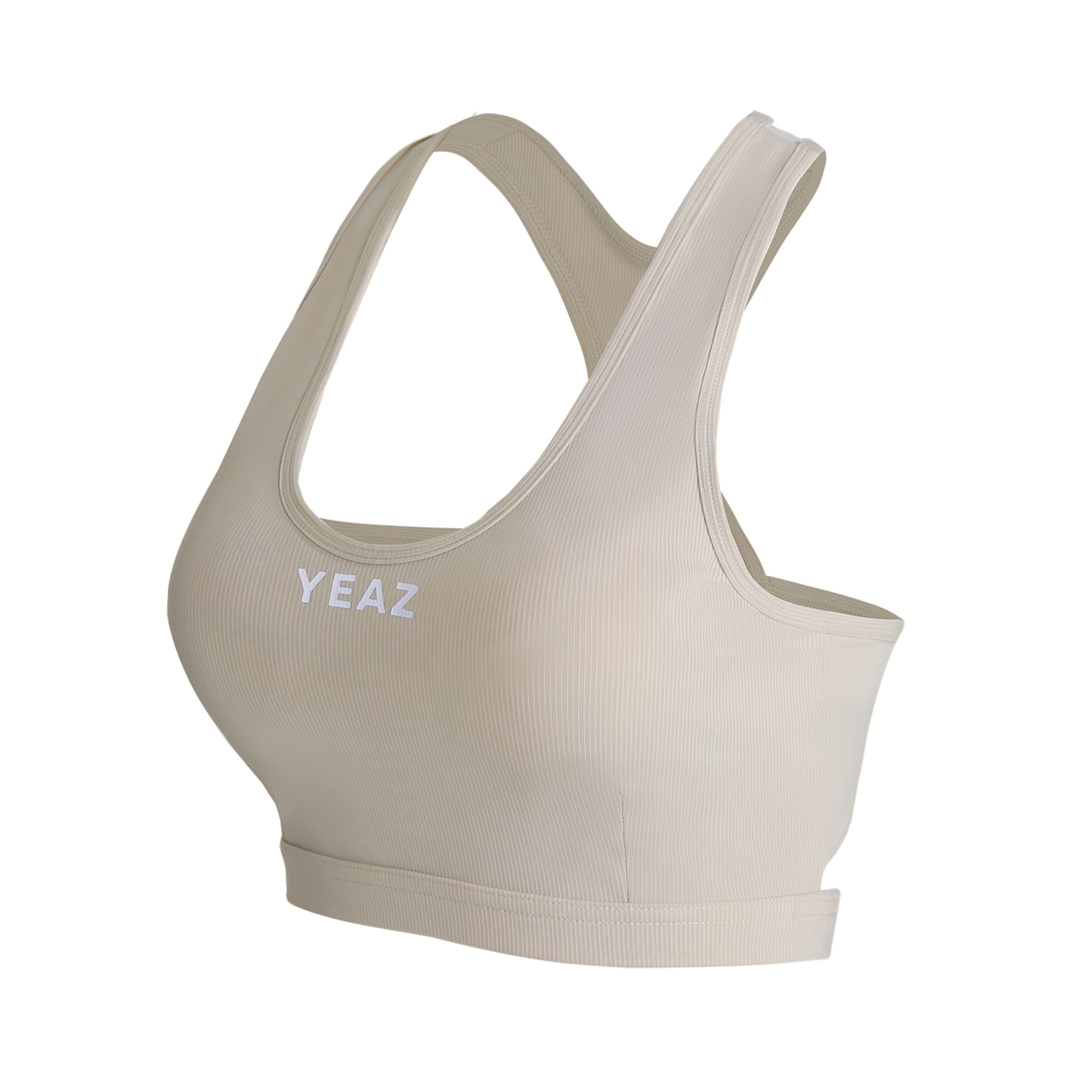 YEAZSportski top 'Attitude' - bež boja: prednji dio