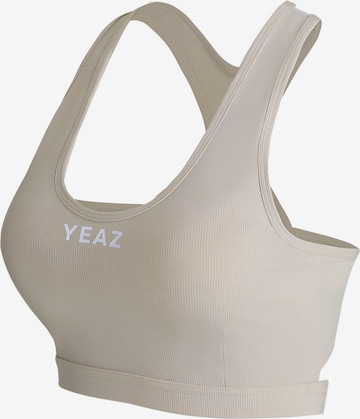 YEAZSportski top 'Attitude' - bež boja: prednji dio