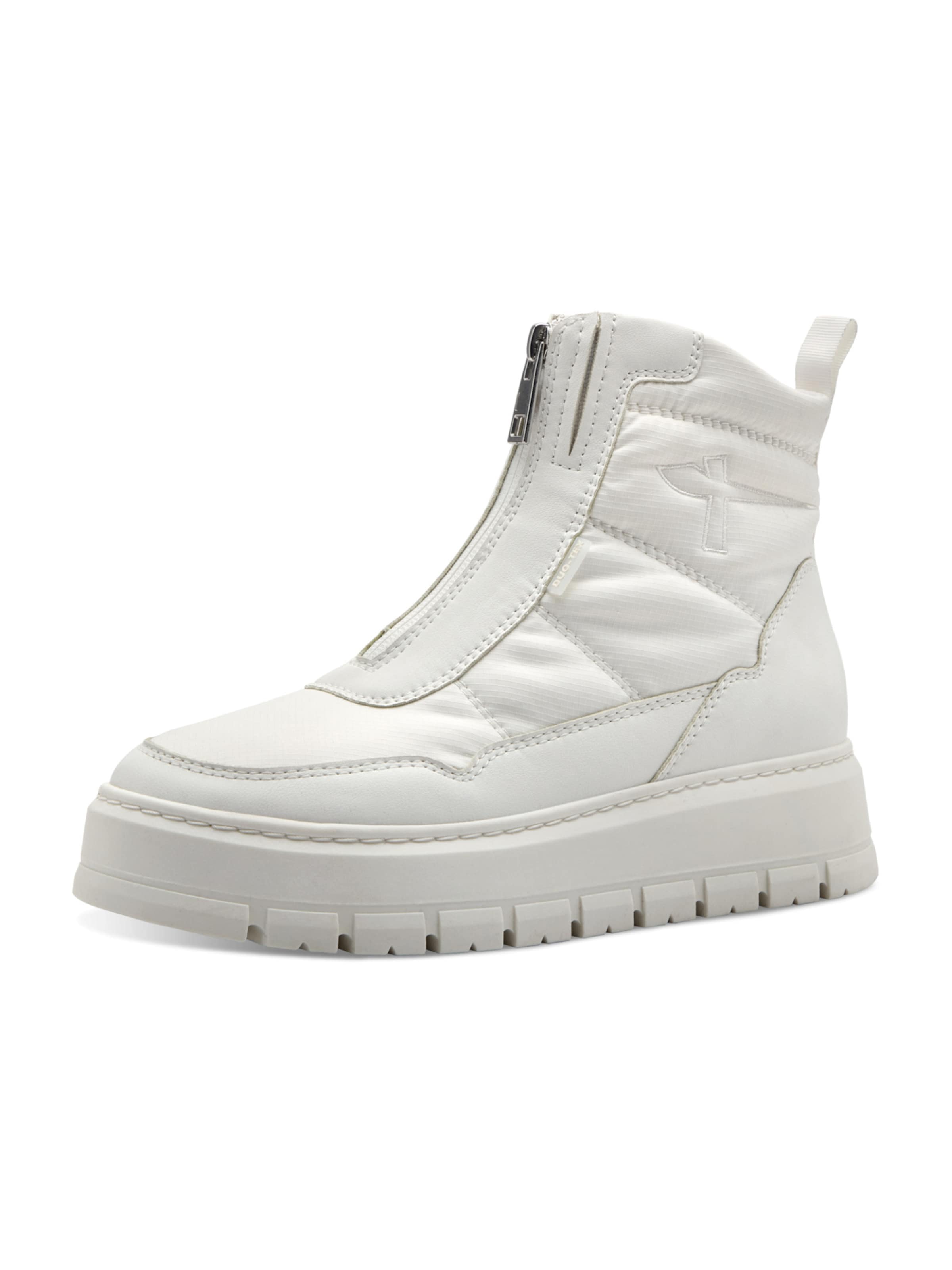 Tamaris Ankle Boots in White: front