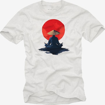 MAKAYA Shirt in White: front