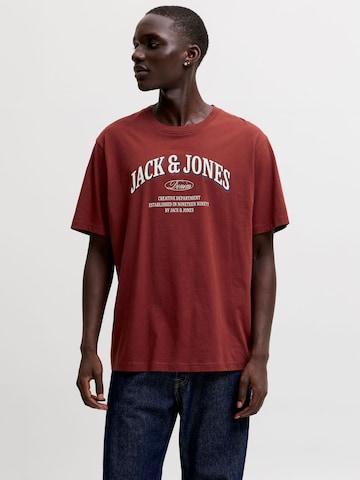 JACK & JONESMajica 'JJEDENVER' - crvena boja: prednji dio