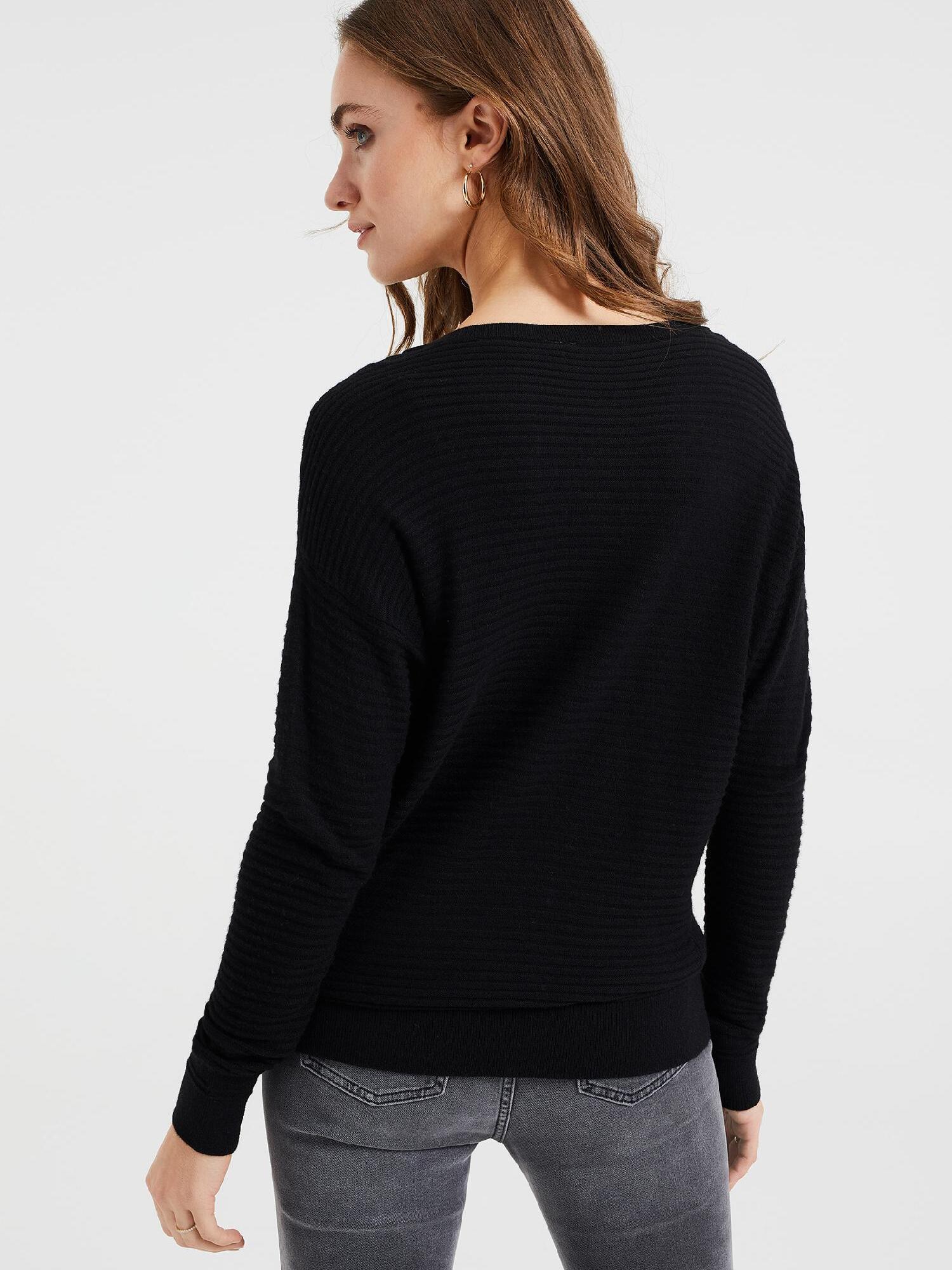 Kobiety RCT8V WE Fashion Sweter w kolorze Czarnym 