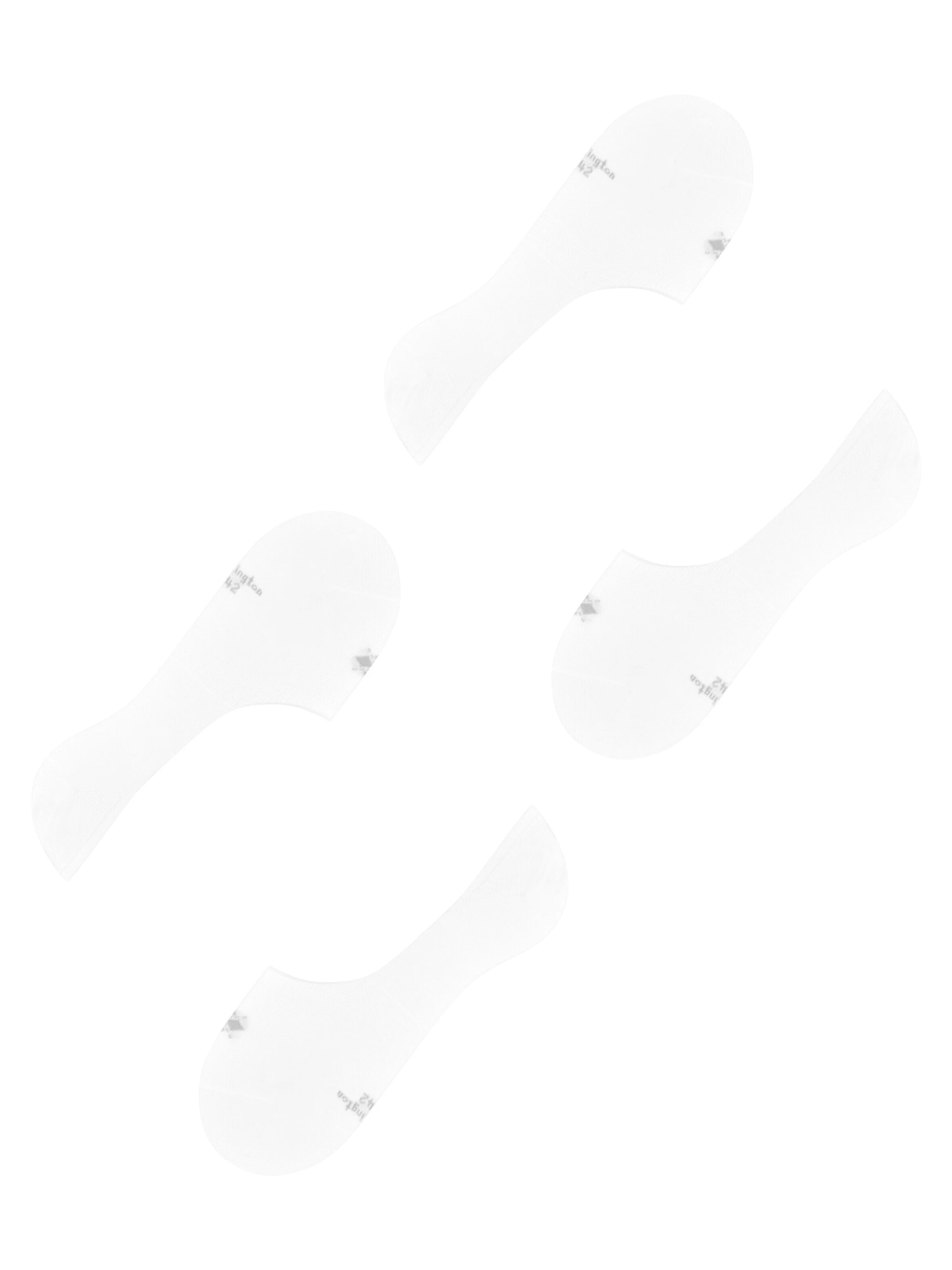 BURLINGTON Ankle Socks 'Everyday 2-Pack' in White