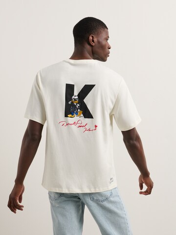 Karl Lagerfeld Shirt 'Disney x Karl Lagerfeld' in Beige: voorkant