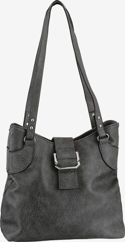 Alessandro Shoulder Bag in Grey: front