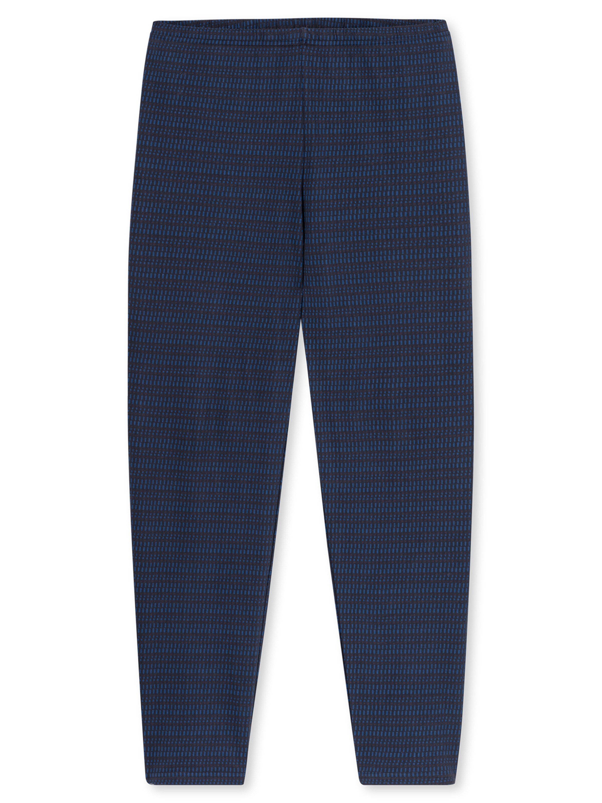 SCHIESSER Pajamas long ' Casual Essentials ' in Blue