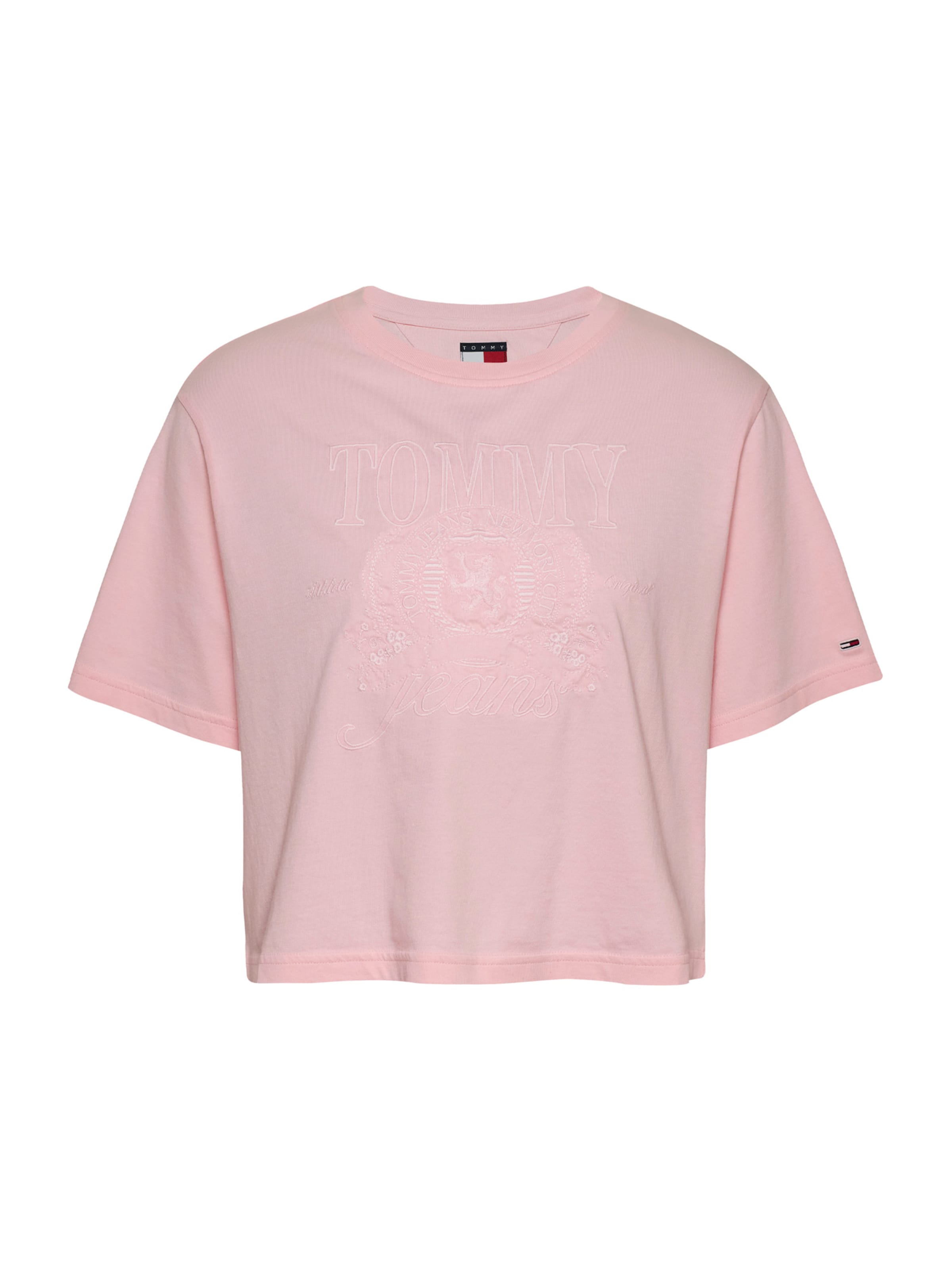 Tommy Jeans T-shirt i rosa: framsida