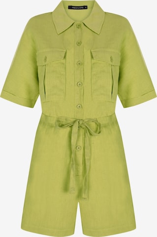 FRESHLIONS Jumpsuit 'Livia' in Green: front