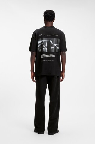 HUGO T-Shirt ' Devrolo' in Schwarz