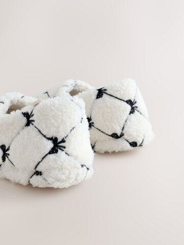 Next Hjemmesko i hvid