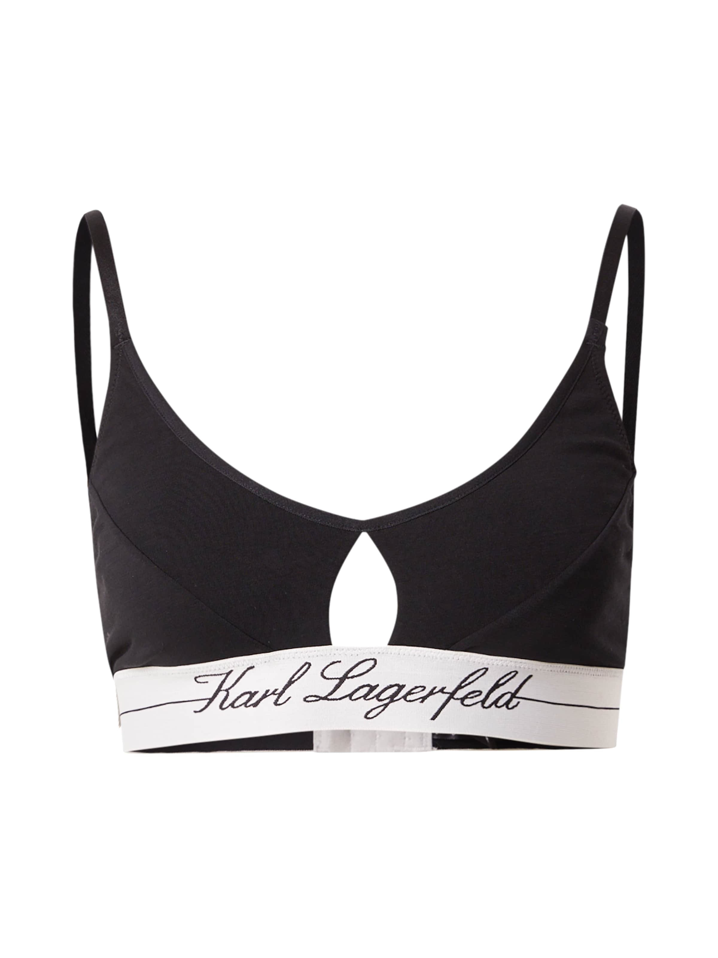 Karl Lagerfeld Podprsenka 'HOTEL' - krémová / černá, Produkt