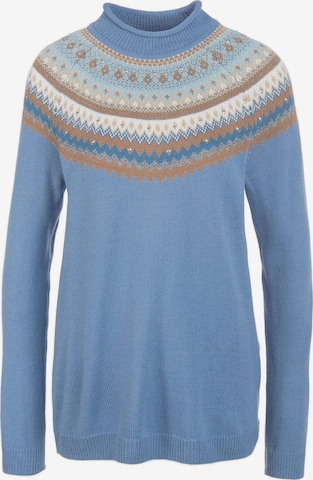Pull-over Goldner en bleu : devant