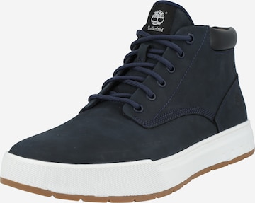 TIMBERLAND Lace-Up Boots 'Maple Grove' in Blue: front