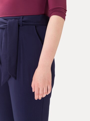 Effilé Pantalon à pince 'Jade' Les Lunes en bleu