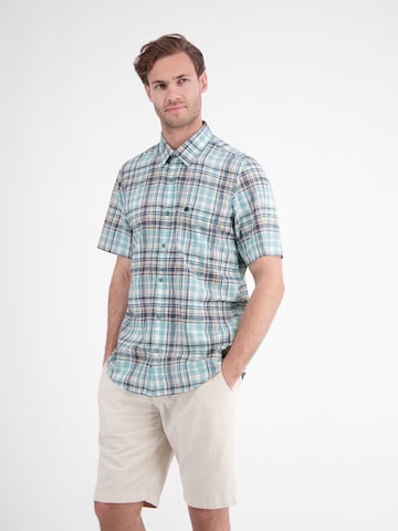 LERROS Regular fit Button Up Shirt in Blue
