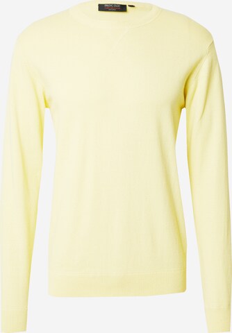 INDICODE JEANS Sweater 'Billy' in Yellow: front