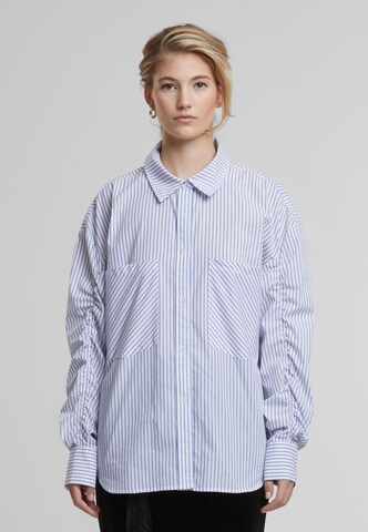 Noisy may Blouse 'NMJada' in Blue: front