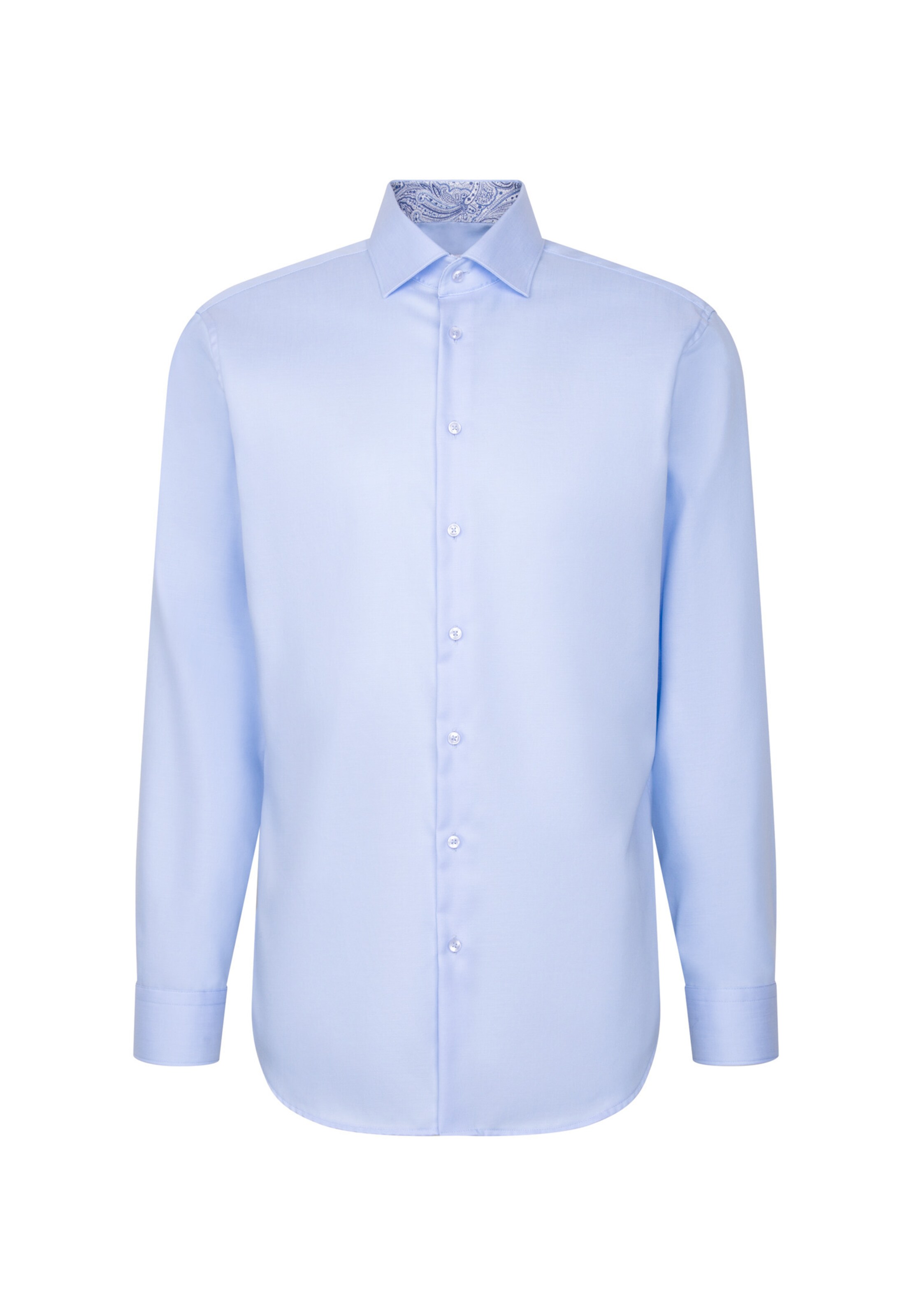Fit confort Chemise business SEIDENSTICKER en bleu : devant