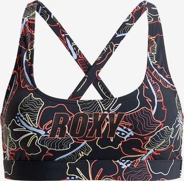 Bustier Hauts de bikini sport 'Active' ROXY en gris : devant