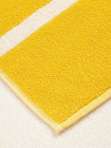 LACOSTE Beach Towel 'LORIGINE' in Yellow