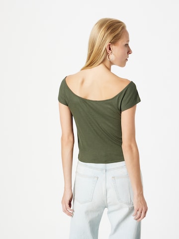 ABOUT YOU - Camisa 'Mele' em verde