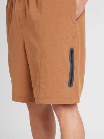 UNDER ARMOUR Loosefit Sportshorts 'Unstoppable' in Braun