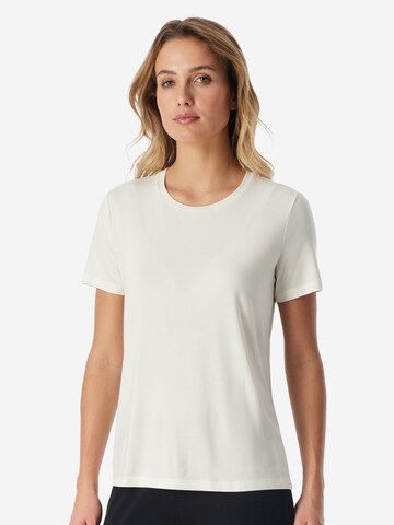 SCHIESSER Slaapshirt ' Mix & Relax ' in Wit