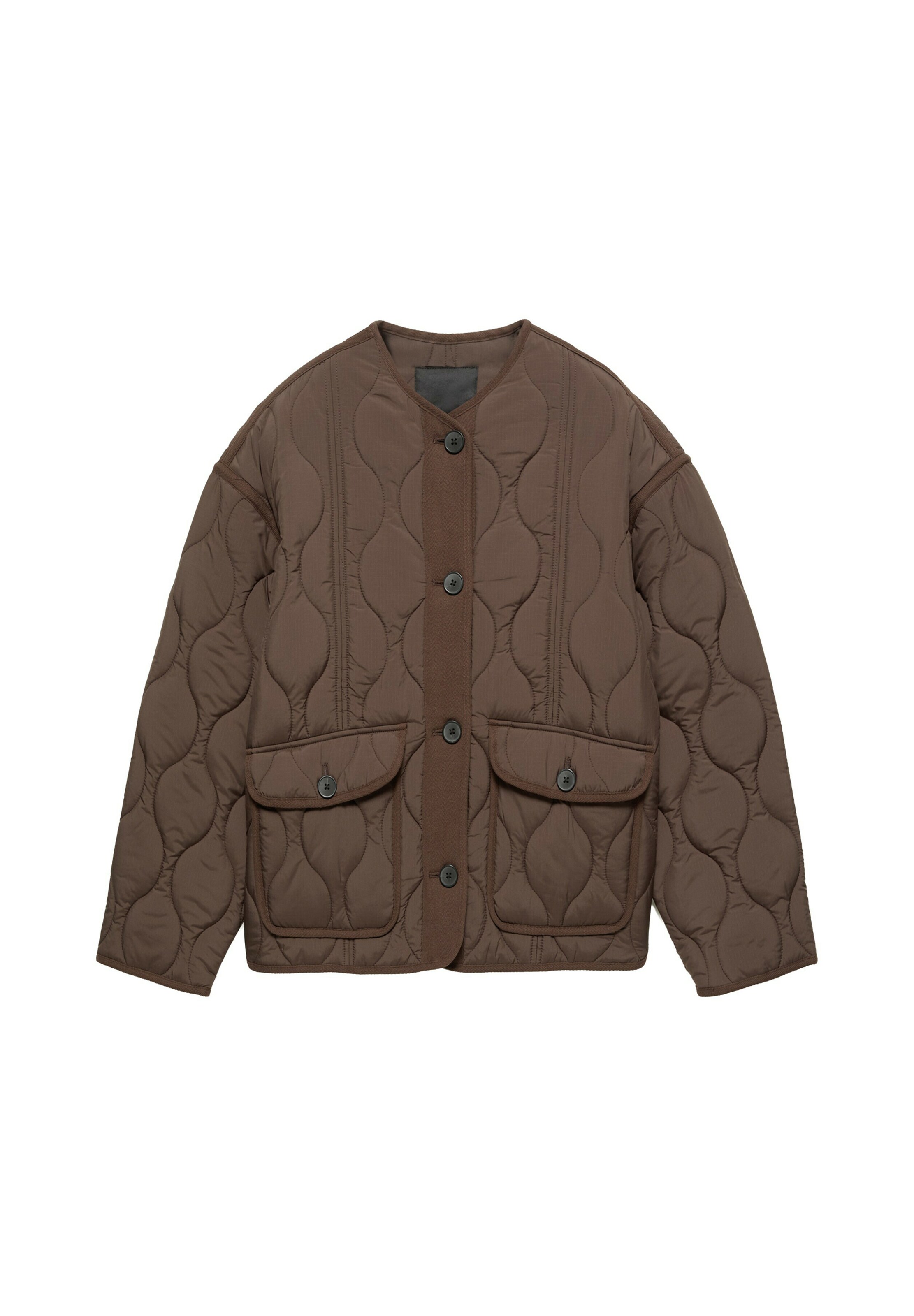 Pull&Bear Tussenjas in XS in de kleur Bruin, Productweergave
