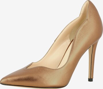 EVITA Damen Pumps ALINA in Gold: predná strana