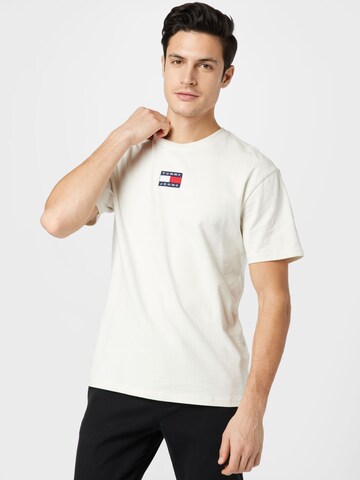 Tommy Jeans - Camisa em bege: frente