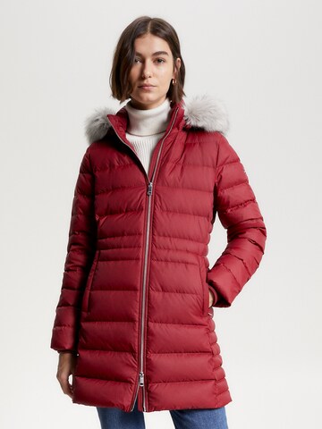 TOMMY HILFIGER Wintermantel 'Tyra' in Rood: voorkant