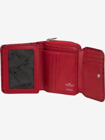 GOLDEN HEAD Wallet 'Cayenne' in Red