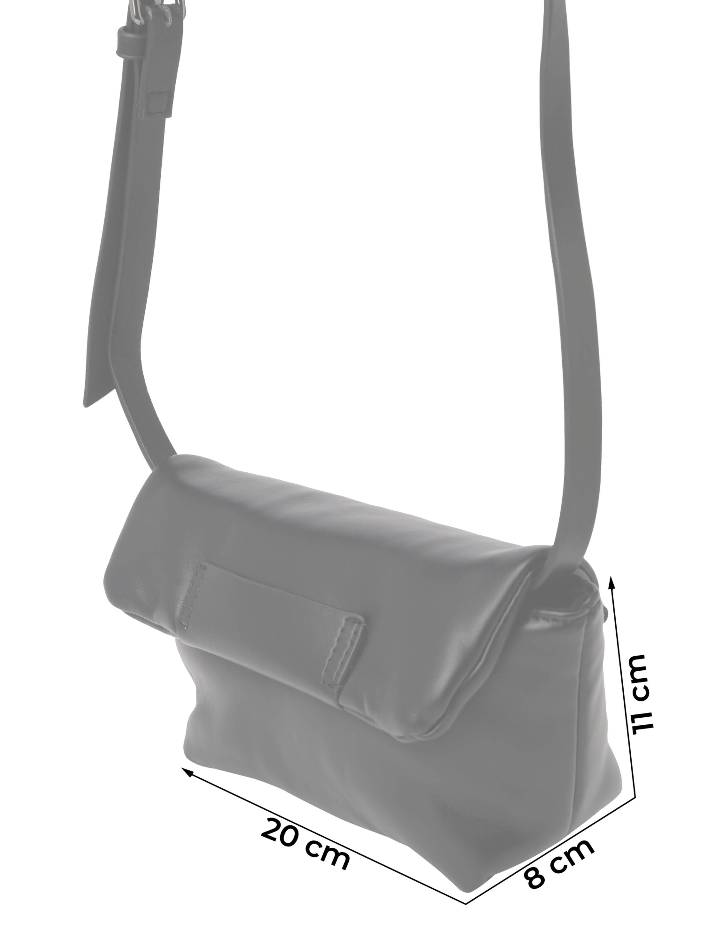 Borsa a tracolla di ESPRIT in nero