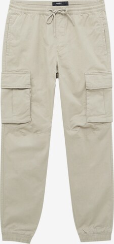 Pantaloni cargo di Pull&Bear in beige: frontale