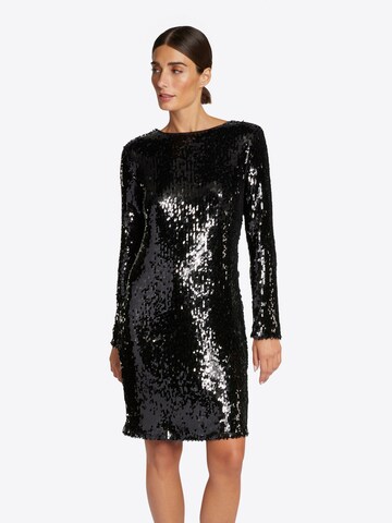 Rich & Royal Kleid in Schwarz: Vorderseite