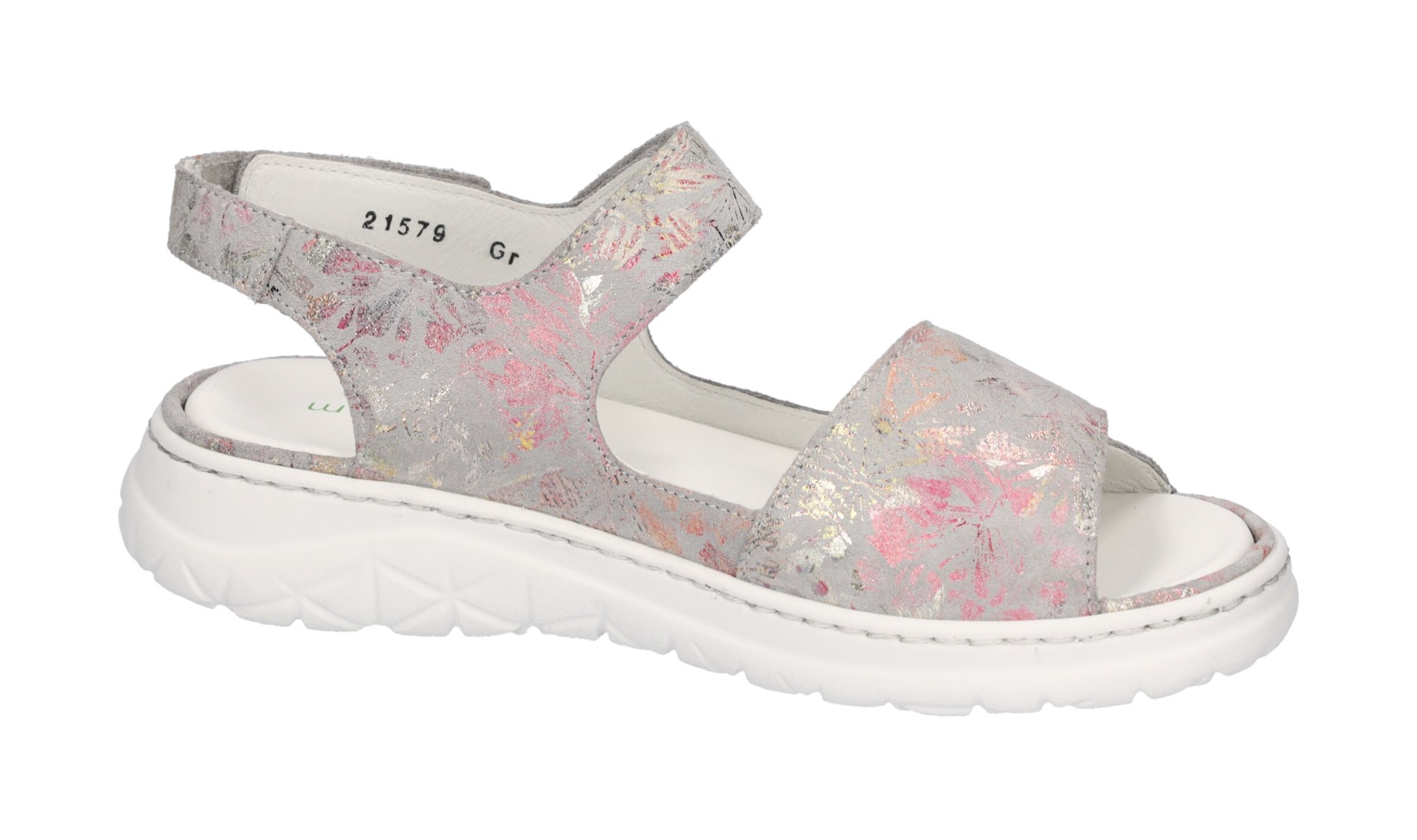 WALDLÄUFER Strap Sandals in Grey