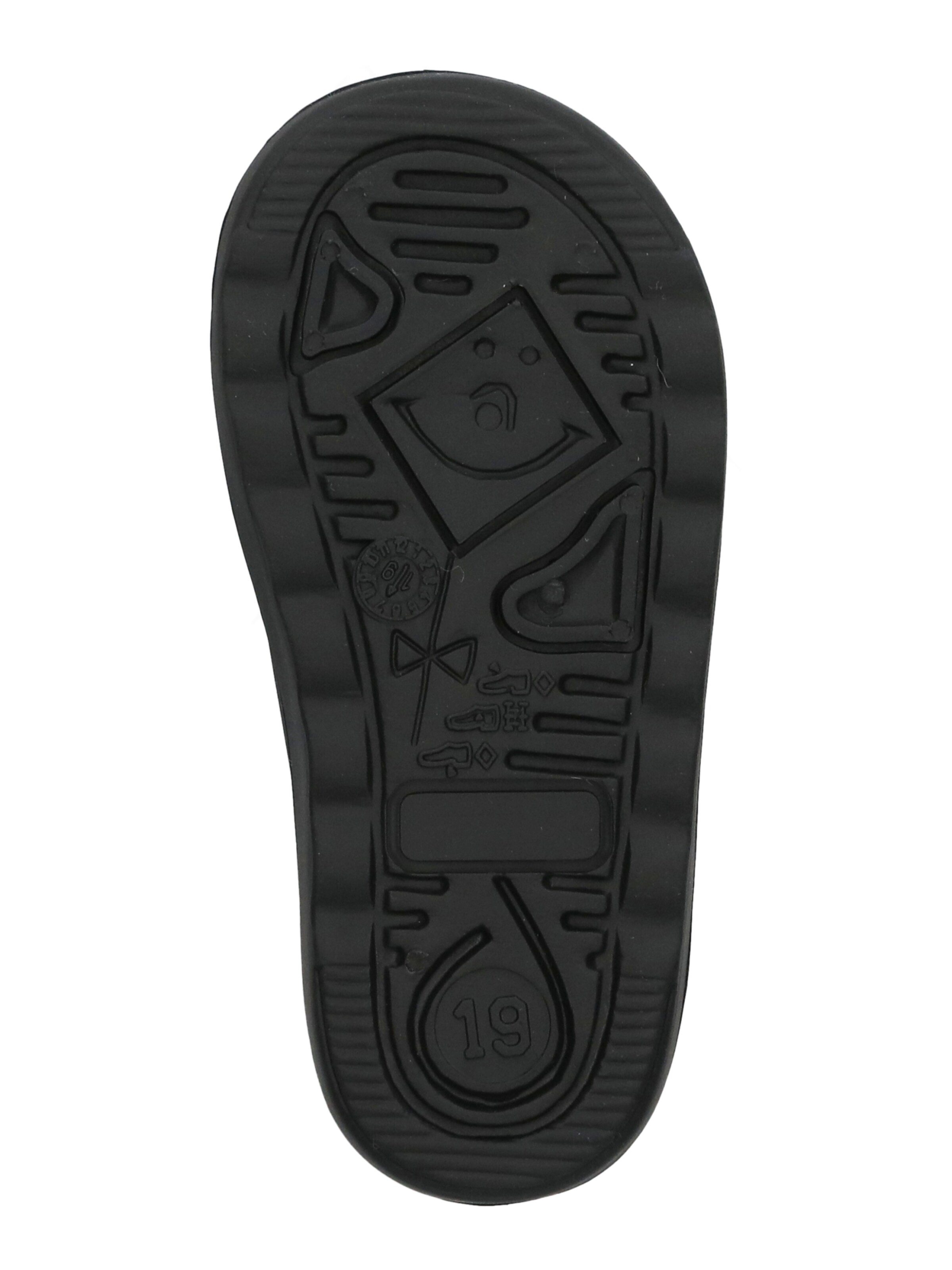 EN FANT Gummistøvler i sort