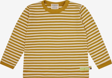 loud + proud Shirt in Gelb: Vorderseite